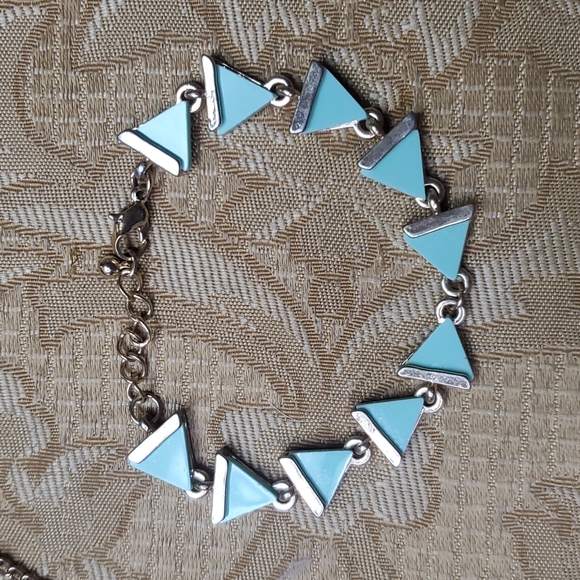 Mint & Pink Triangle Set Fashion Jewelry from Pacsun - Picture 4 of 5